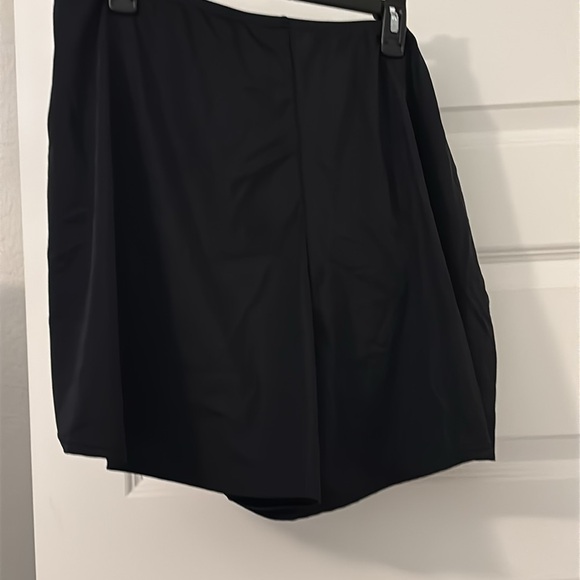 Fit 4 U black bottom shorts SZ 22W plus size bikini insert relaxed fit NWOT - Picture 15 of 16